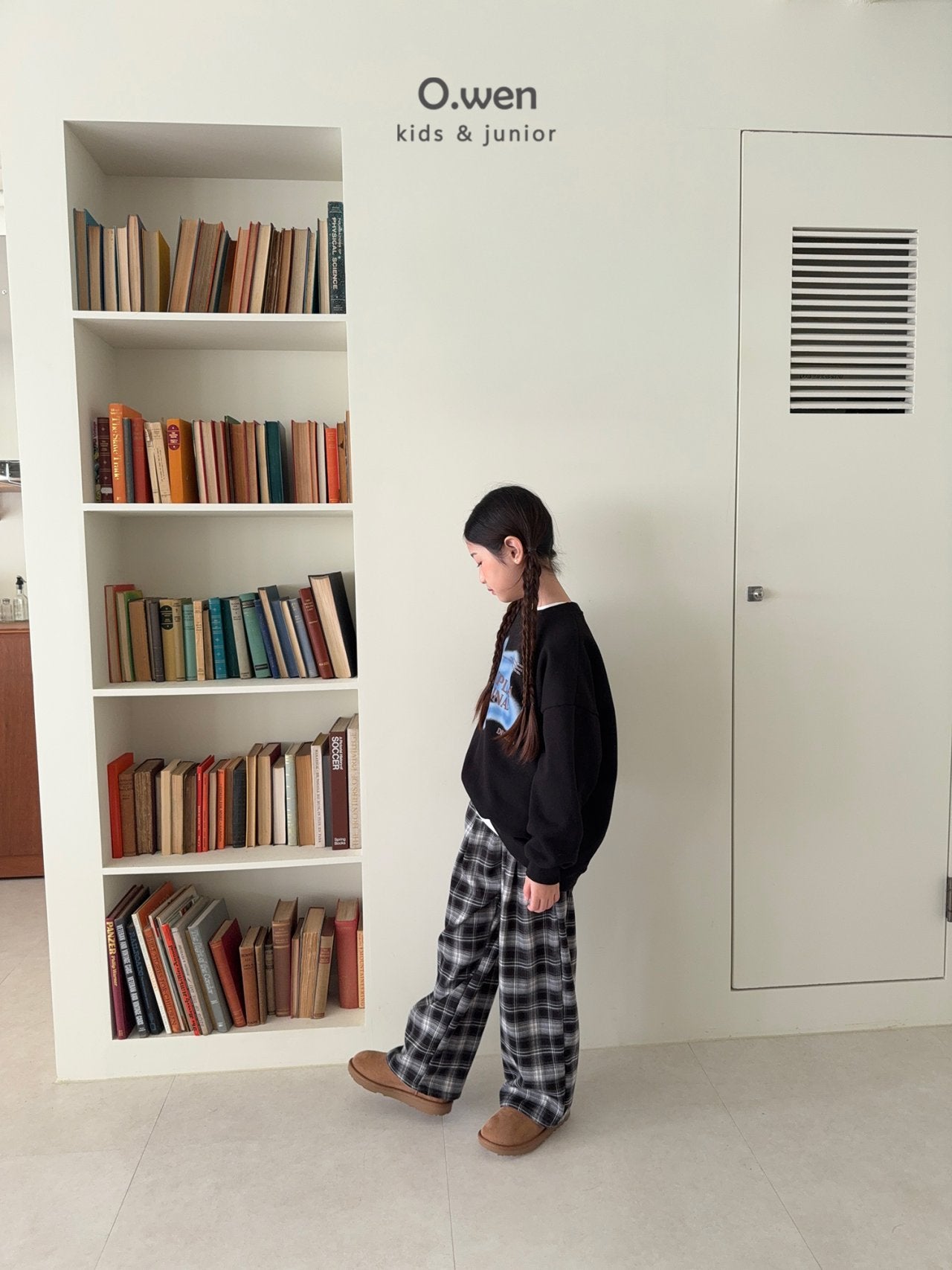 《予約》Ronron Check Pants / O.wen