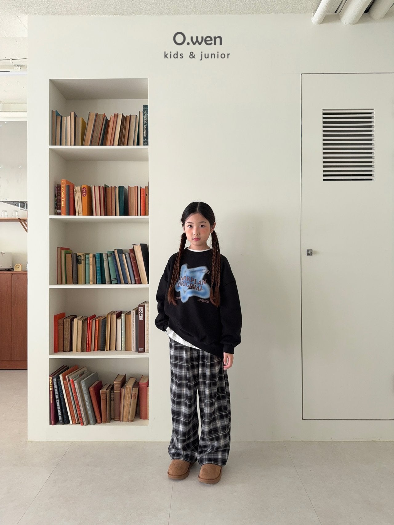 《予約》Ronron Check Pants / O.wen