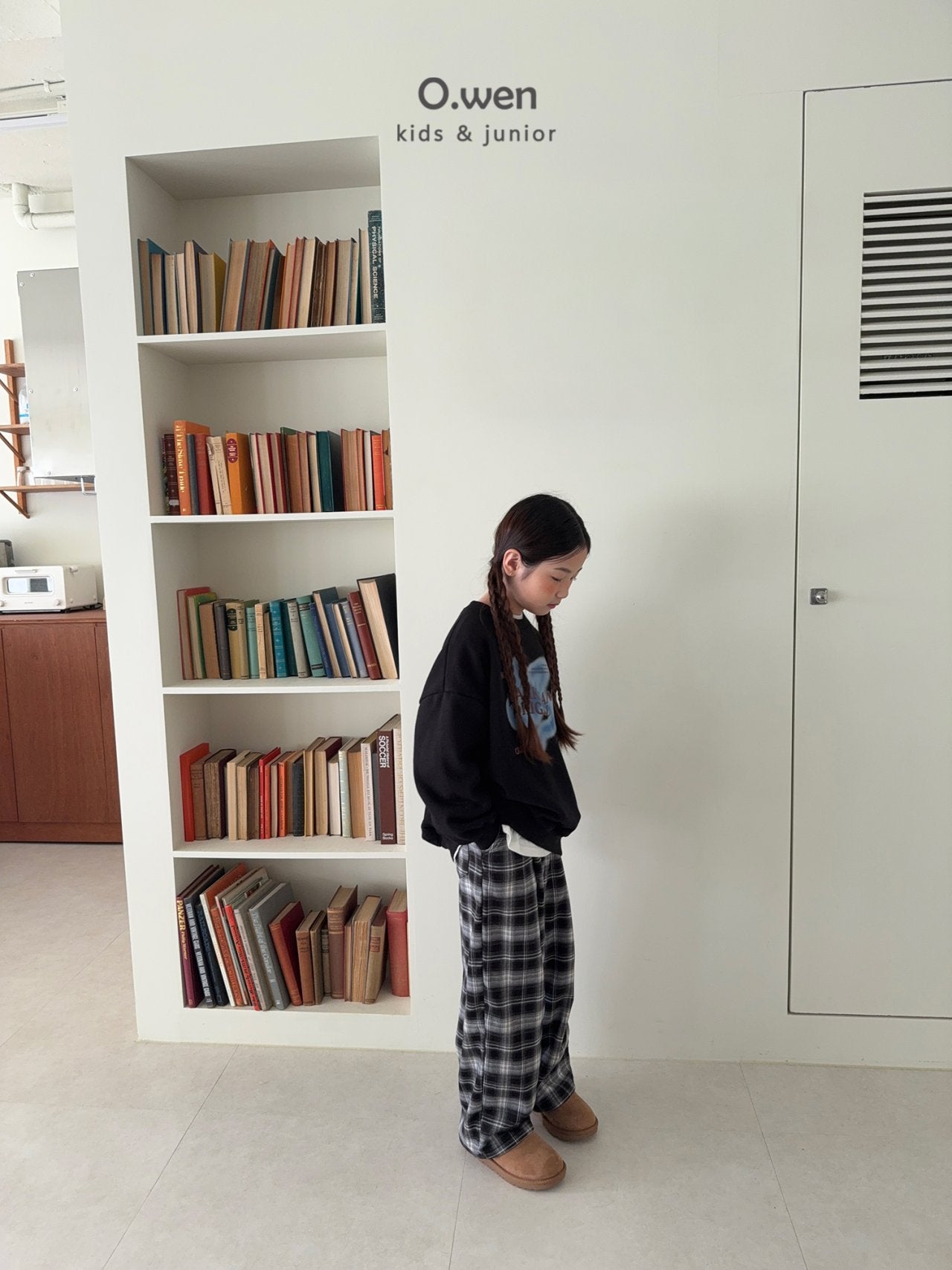 《予約》Ronron Check Pants / O.wen