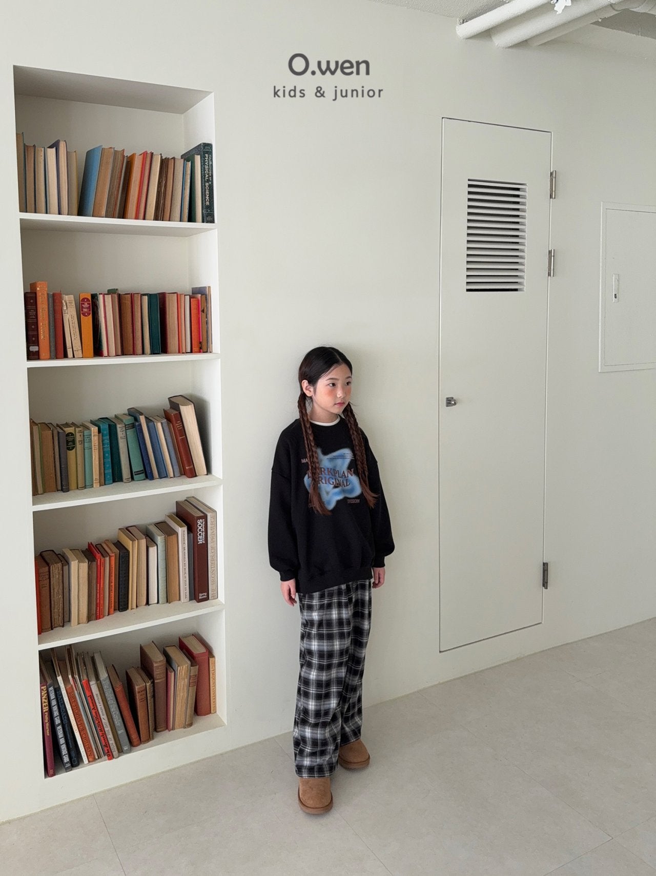 《予約》Ronron Check Pants / O.wen