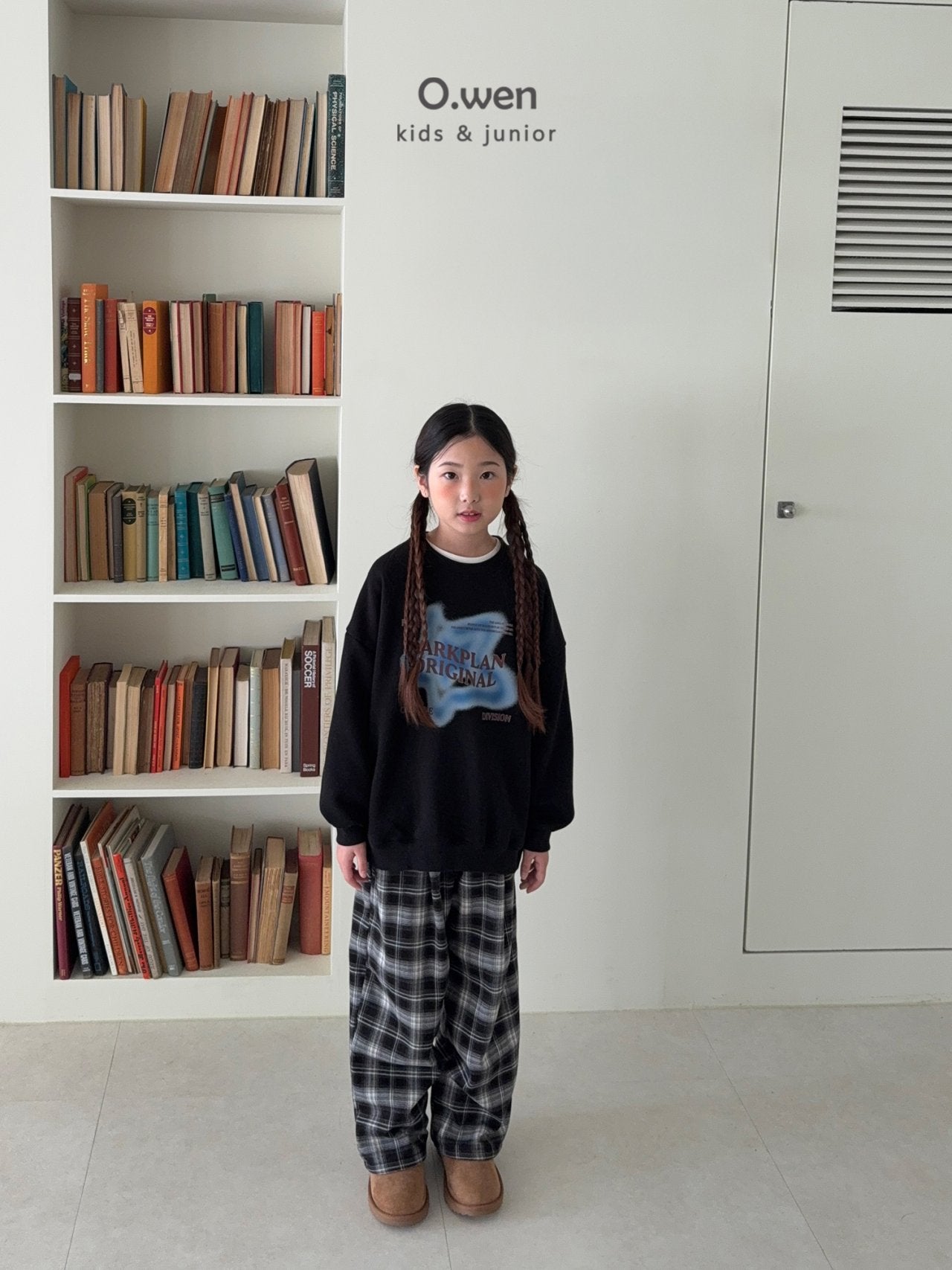 《予約》Ronron Check Pants / O.wen