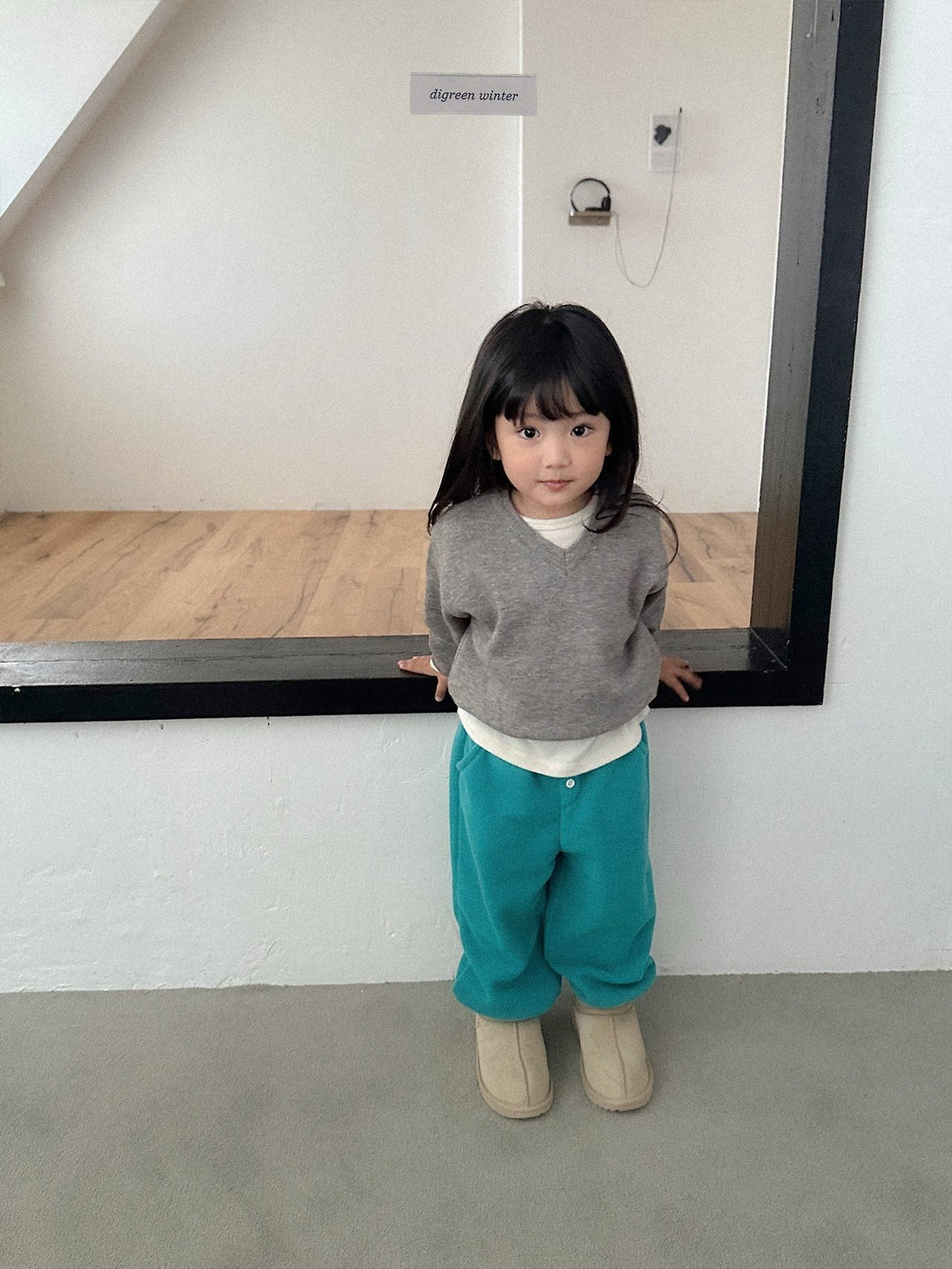 《予約》Cozy V-Neck Knit / digreen