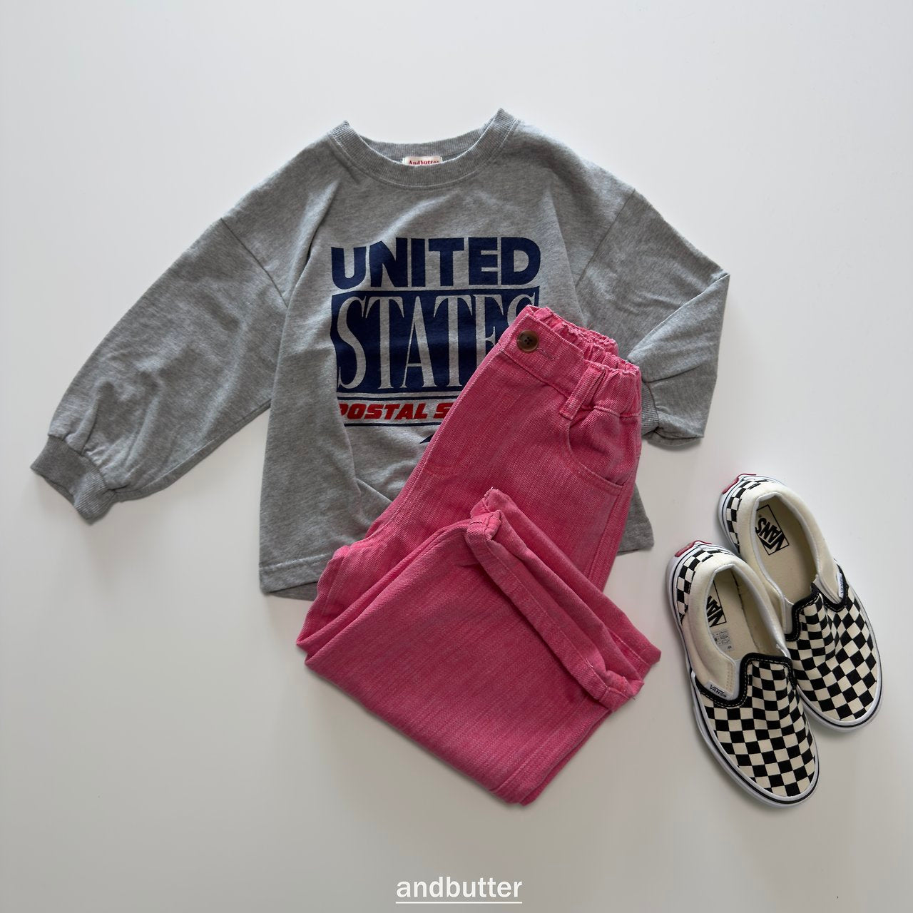 《予約》Service Graphic Tee / ANDBUTTER