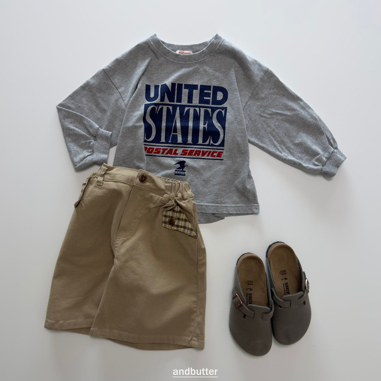 《予約》Service Graphic Tee / ANDBUTTER