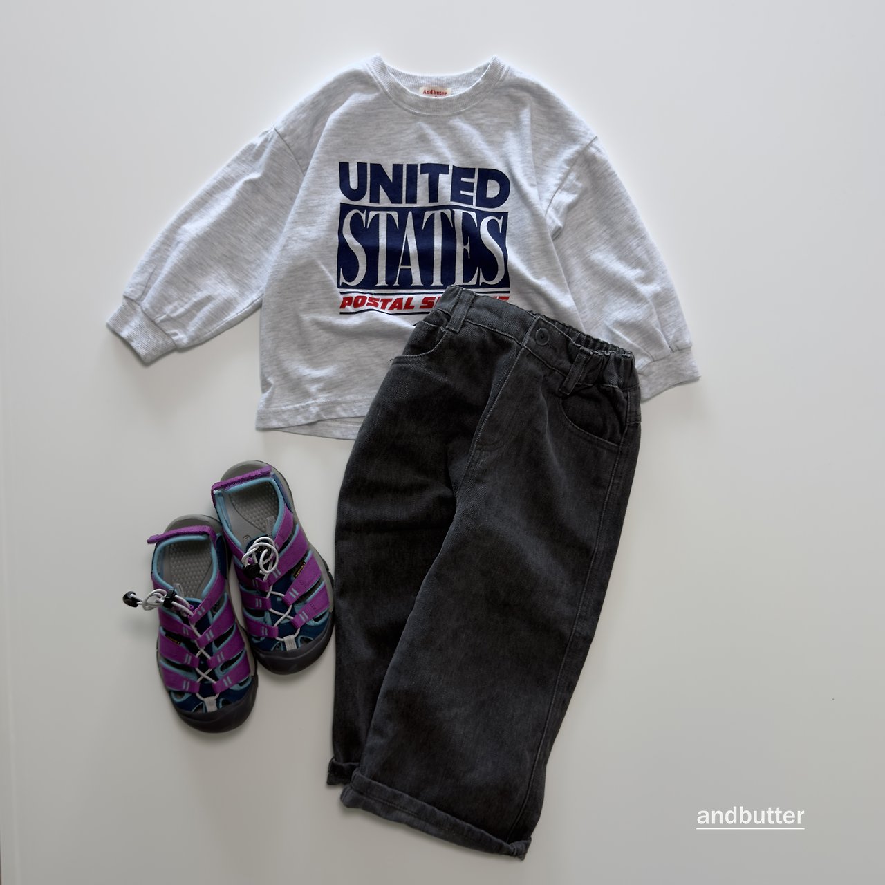 《予約》Service Graphic Tee / ANDBUTTER
