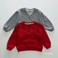 《予約》Soft V Neck Man to Man / ANDBUTTER