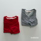 《予約》Soft V Neck Man to Man / ANDBUTTER