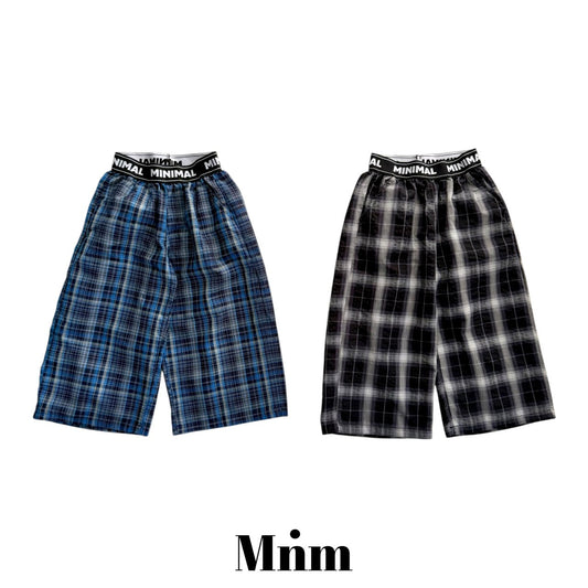 《予約》Band Check Pants / MINIMAL