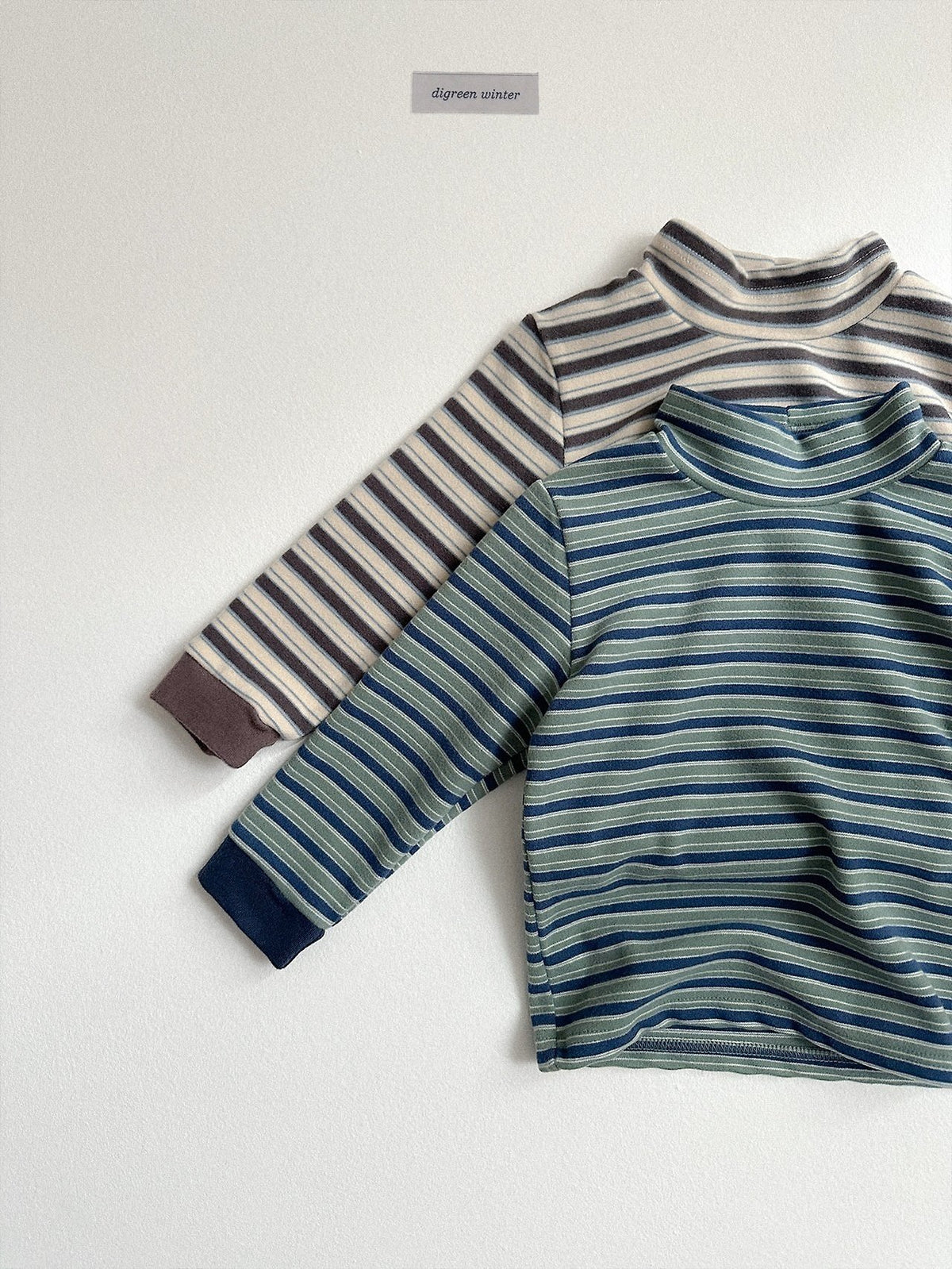 《予約》Mix Turtle Neck Tee / digreen