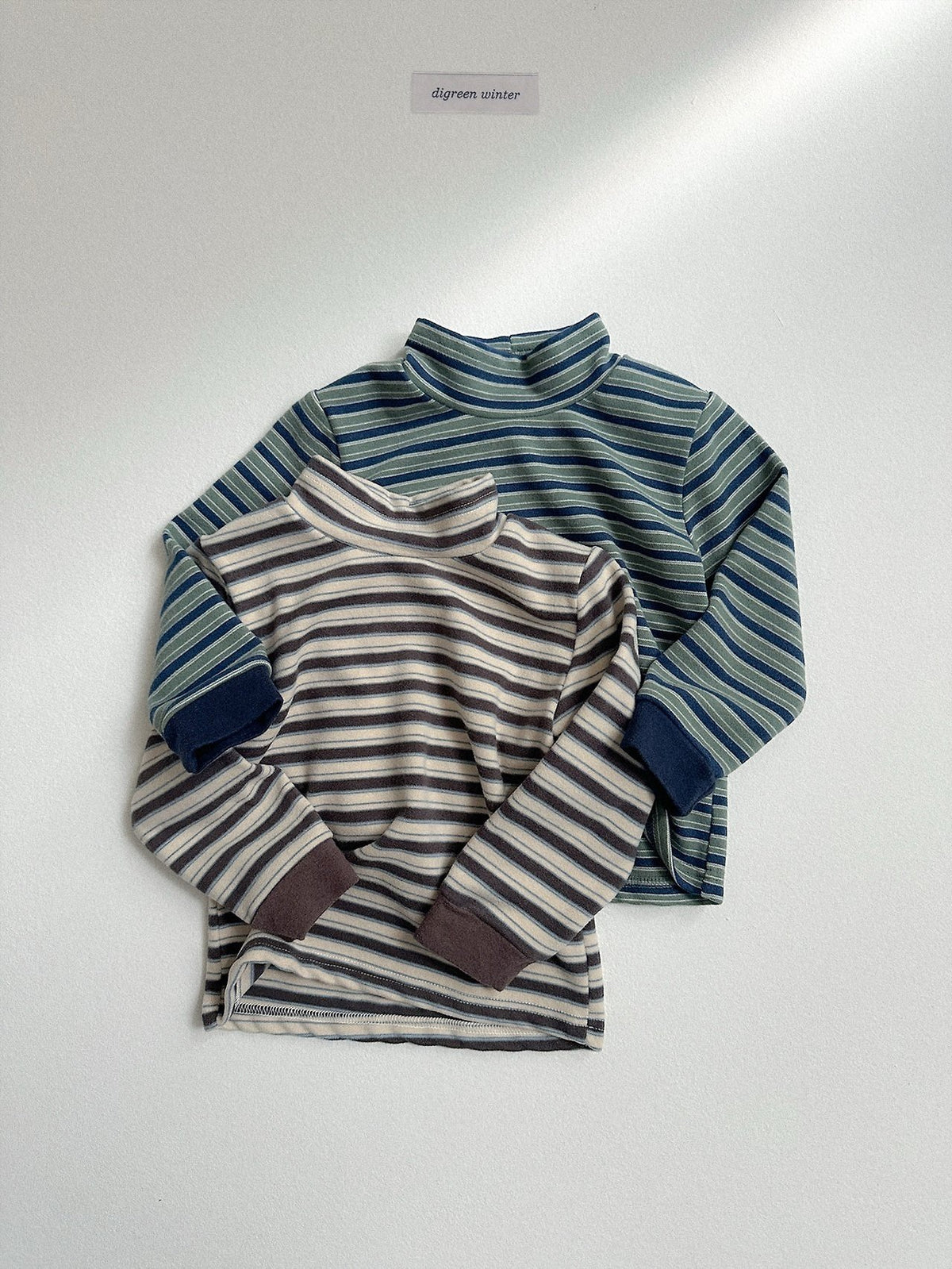 《予約》Mix Turtle Neck Tee / digreen