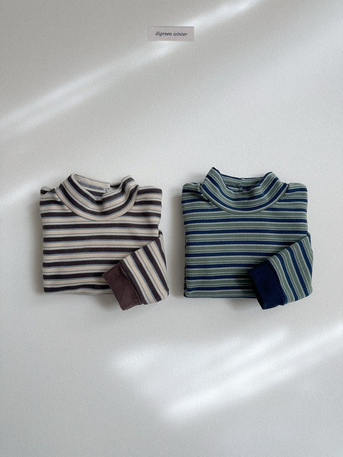 《予約》Mix Turtle Neck Tee / digreen