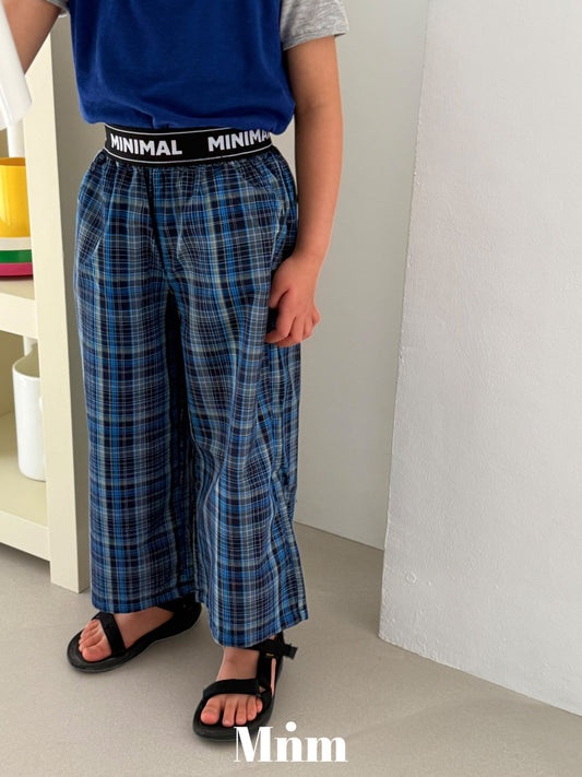 《予約》Band Check Pants / MINIMAL