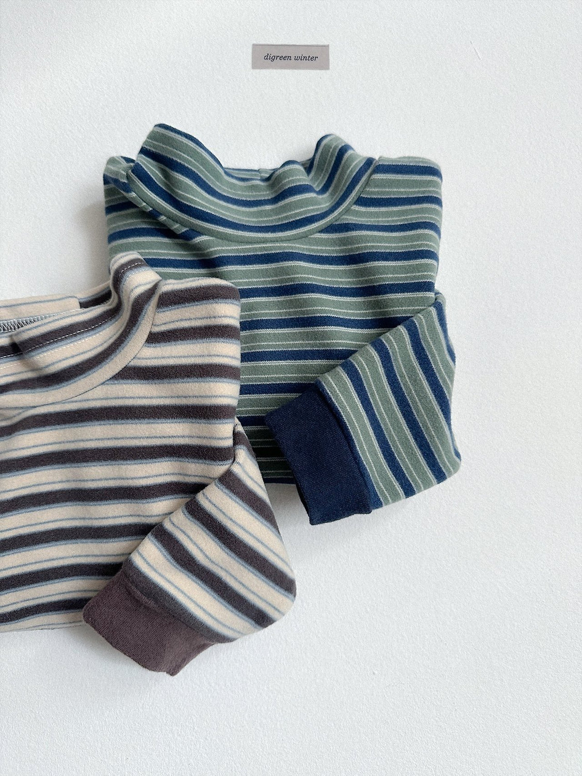 《予約》Mix Turtle Neck Tee / digreen