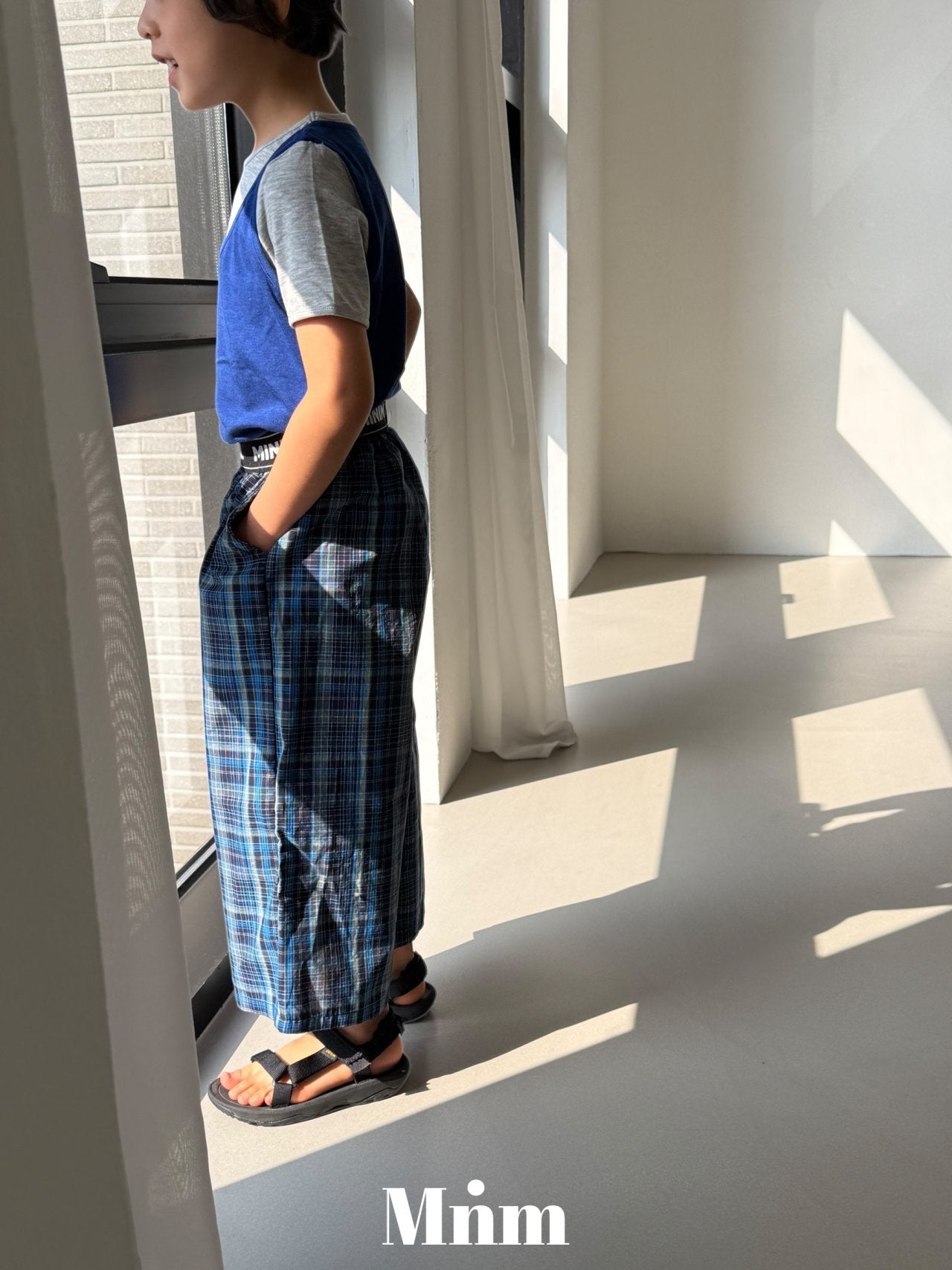 《予約》Band Check Pants / MINIMAL