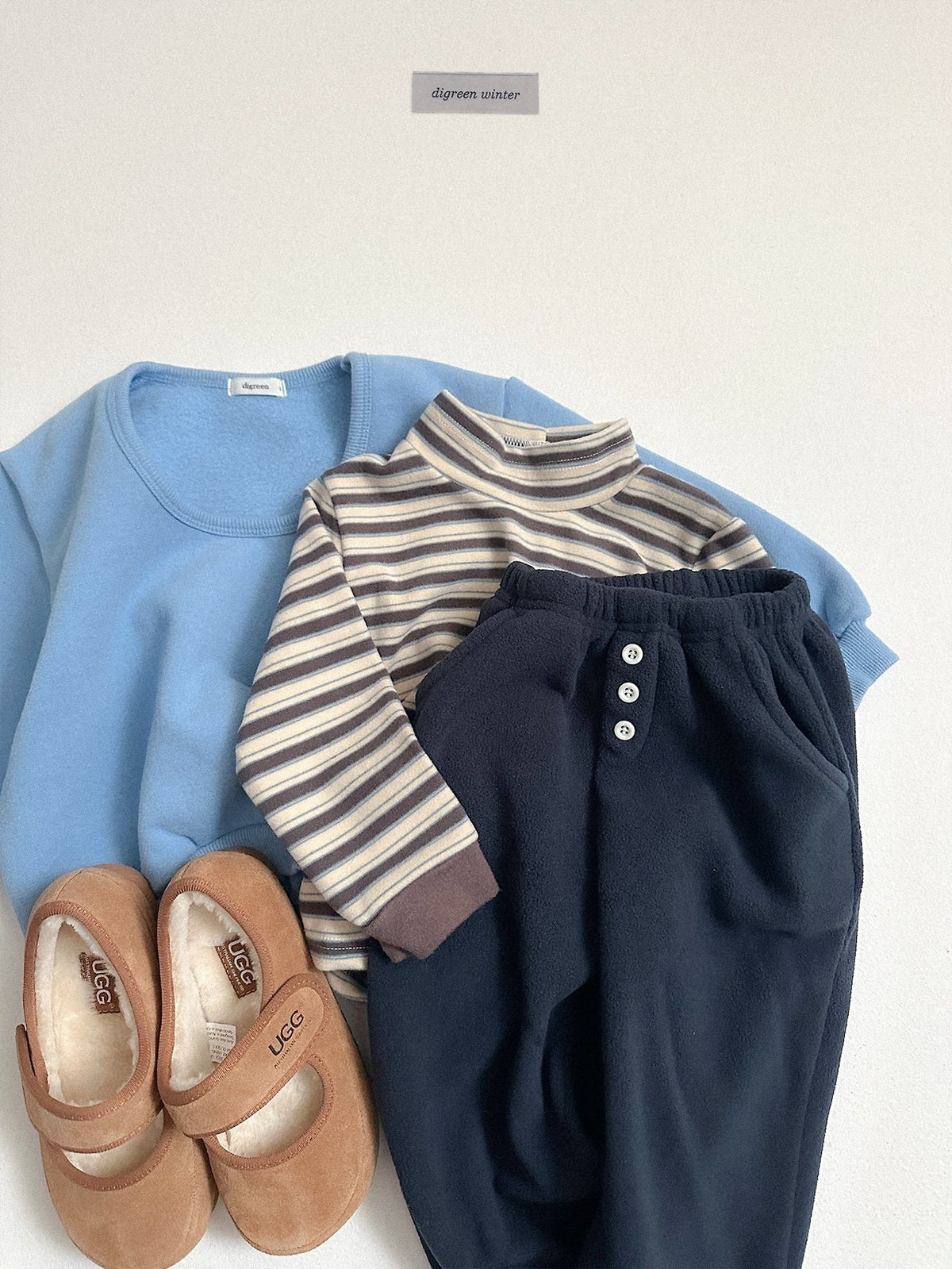 《予約》Mix Turtle Neck Tee / digreen