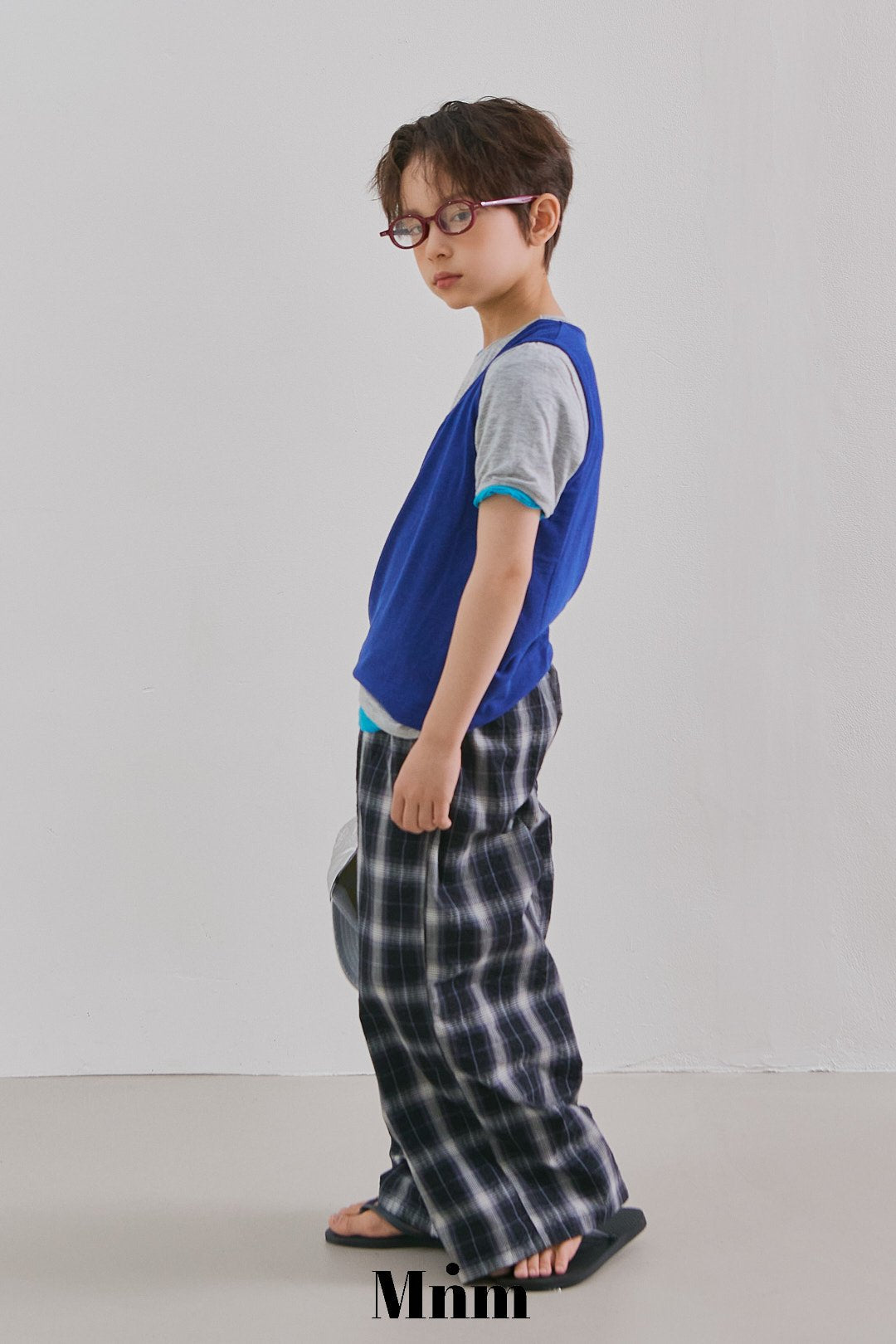 《予約》Band Check Pants / MINIMAL