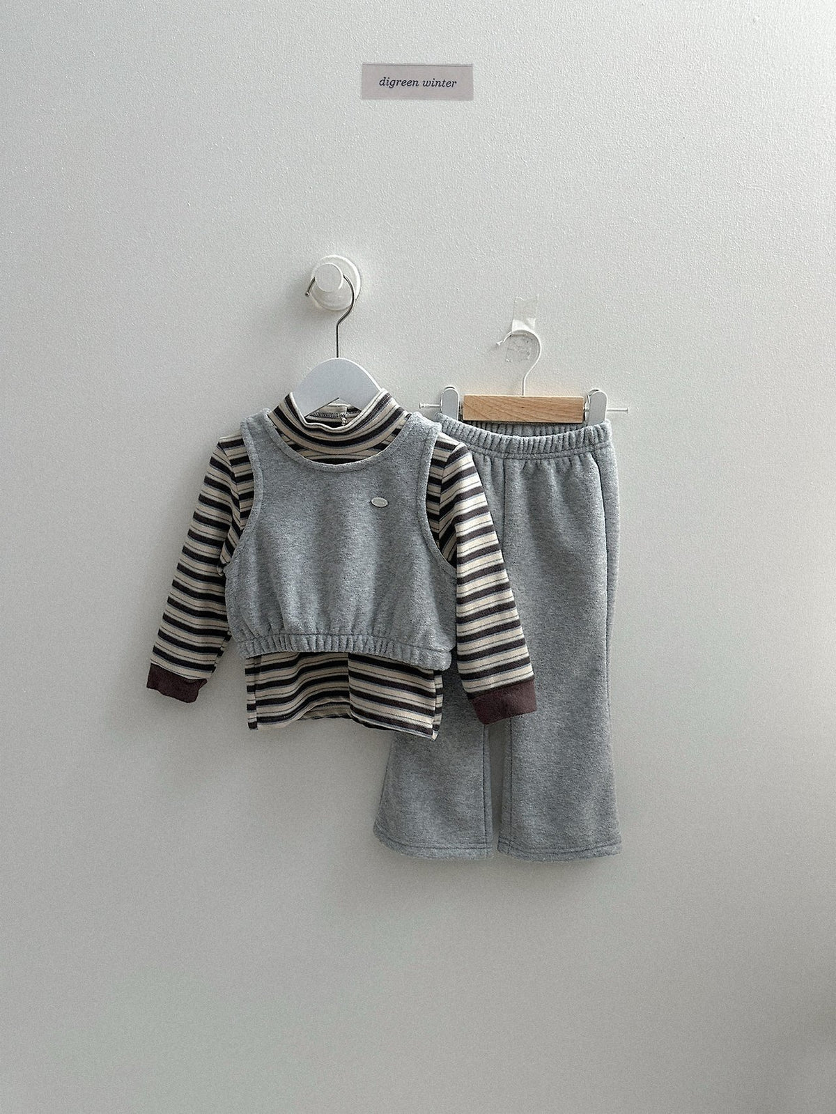 《予約》Mix Turtle Neck Tee / digreen
