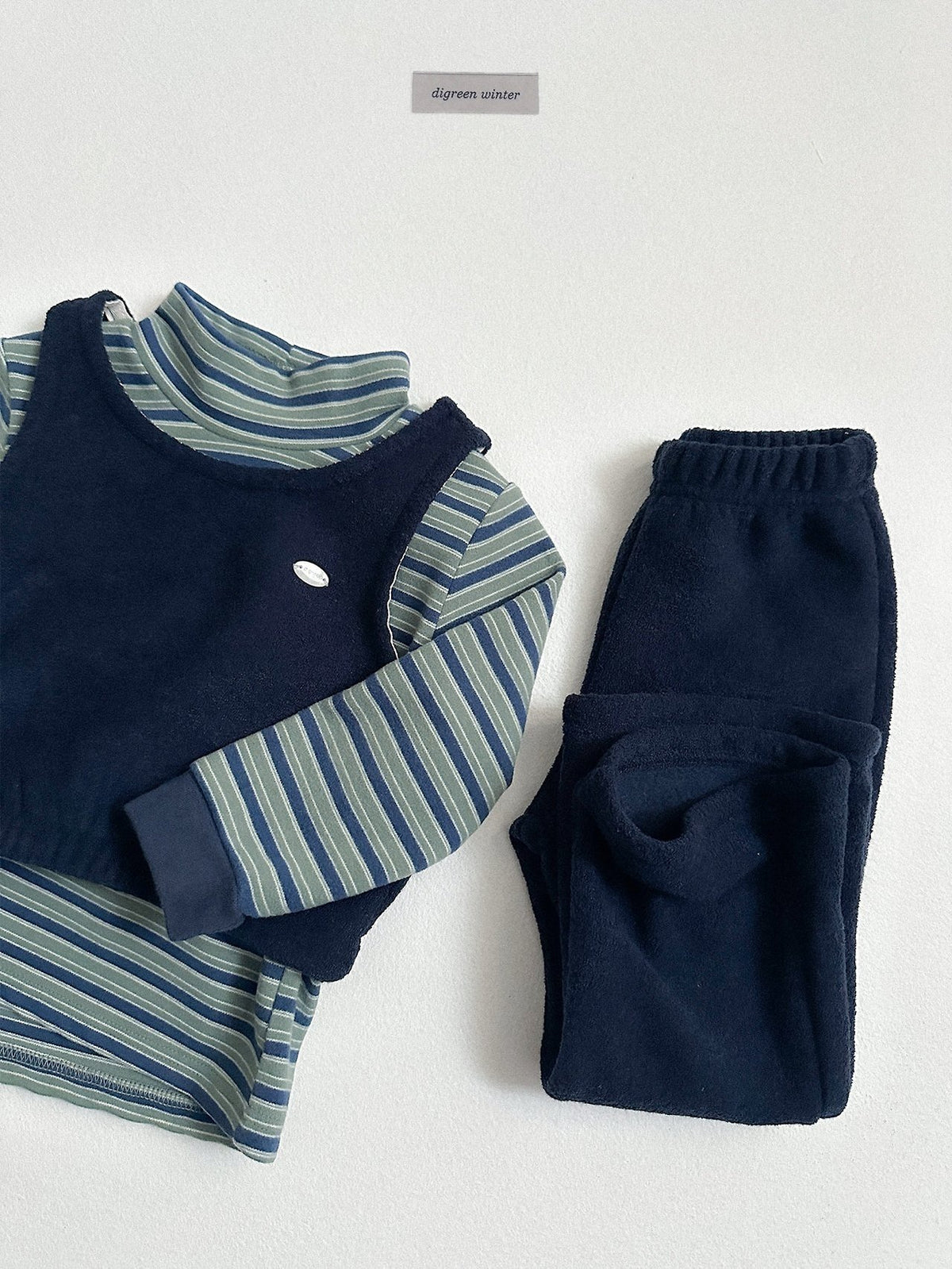 《予約》Mix Turtle Neck Tee / digreen