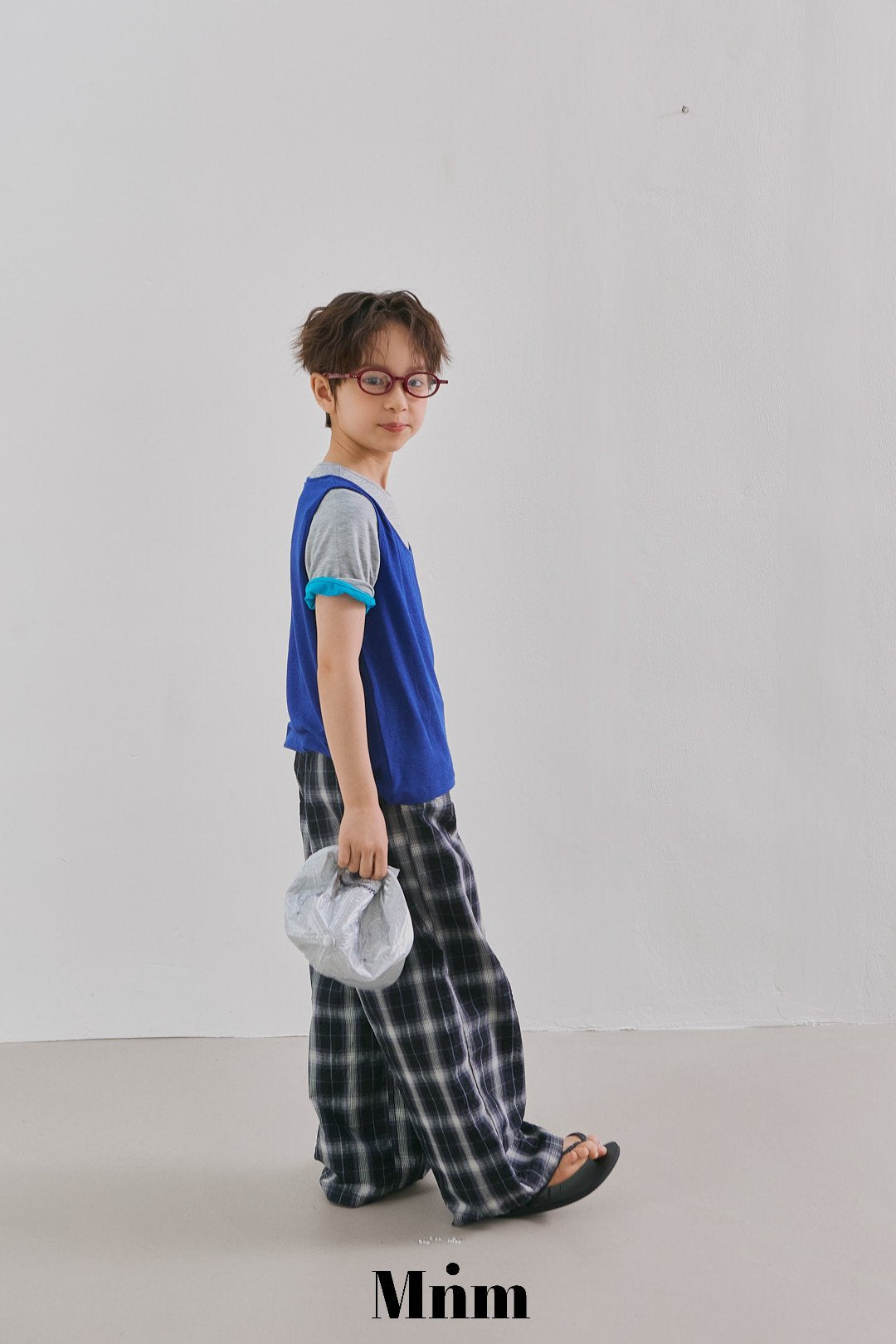 《予約》Band Check Pants / MINIMAL