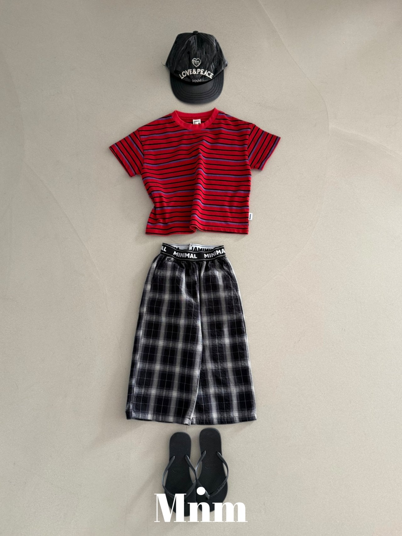 《予約》Band Check Pants / MINIMAL