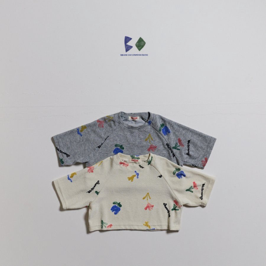 《予約》Flower Crop Tee / Boneoune