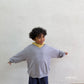 《予約》Soft V Neck Man to Man / ANDBUTTER