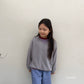 《予約》Soft V Neck Man to Man / ANDBUTTER