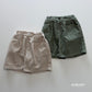 《予約》Heart Pocket Corduroy Shorts / ANDBUTTER