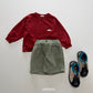 《予約》Heart Pocket Corduroy Shorts / ANDBUTTER
