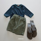 《予約》Heart Pocket Corduroy Shorts / ANDBUTTER