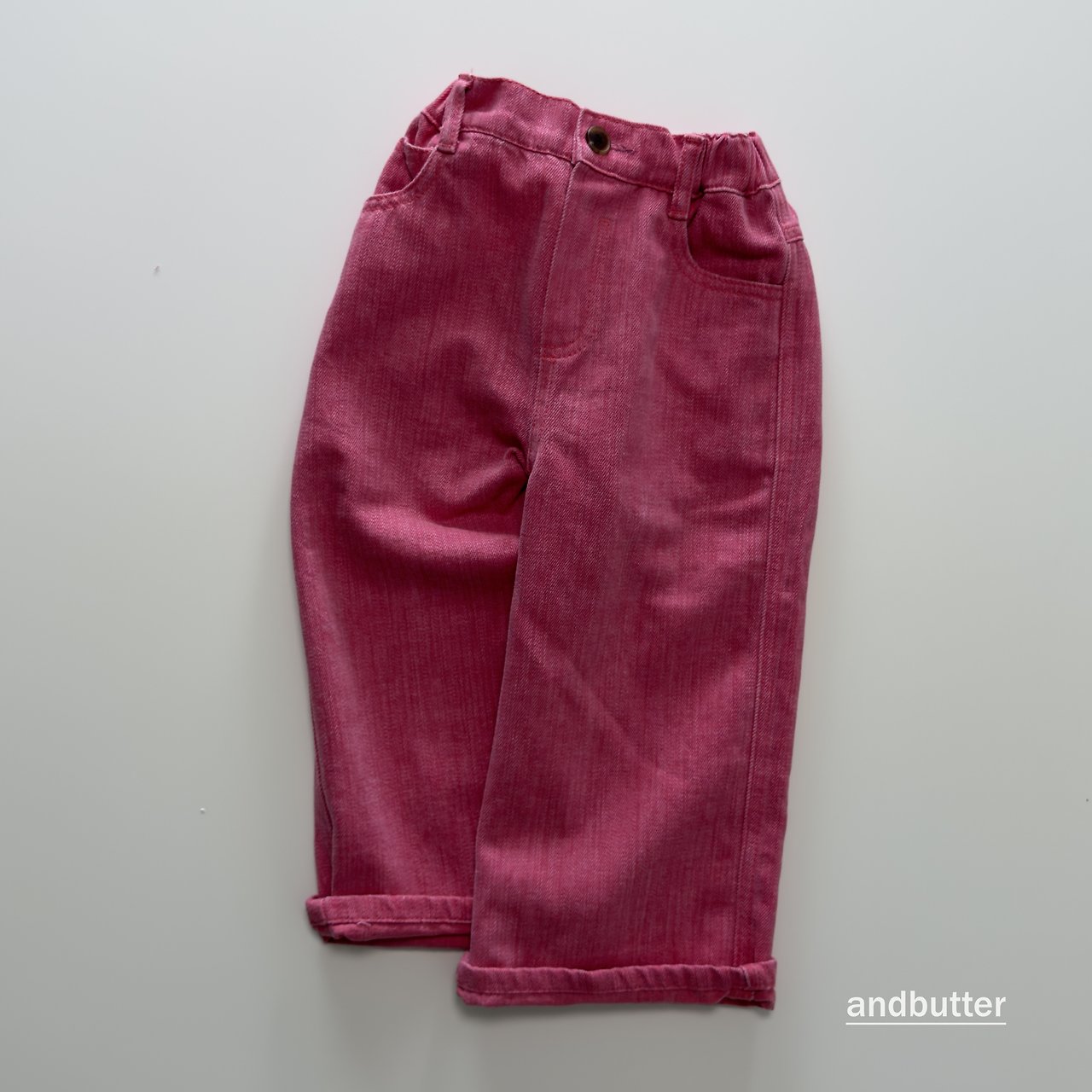 《予約》Slub Cotton Pants / ANDBUTTER