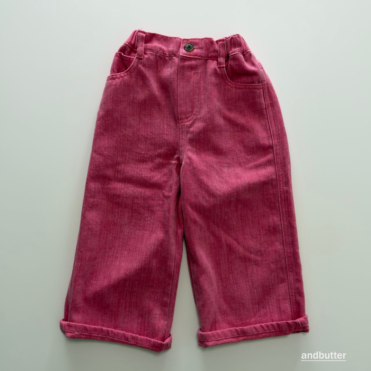 《予約》Slub Cotton Pants / ANDBUTTER