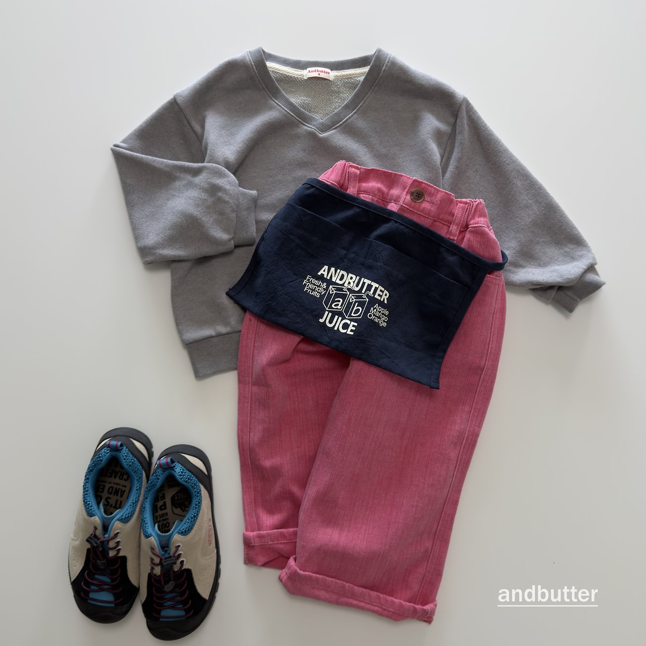 《予約》Slub Cotton Pants / ANDBUTTER