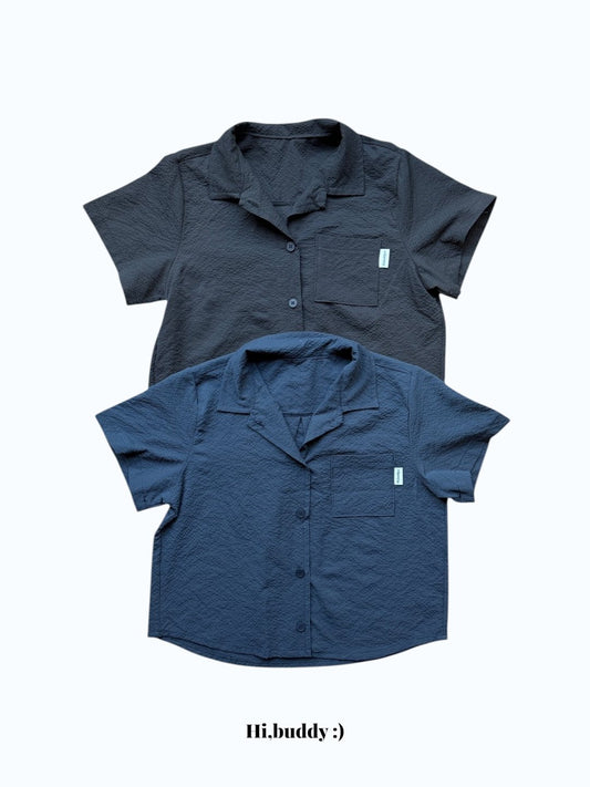《予約》Seersucker Shirt / Hi,buddy