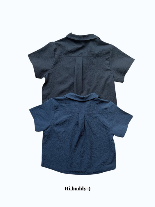 《予約》Seersucker Shirt / Hi,buddy