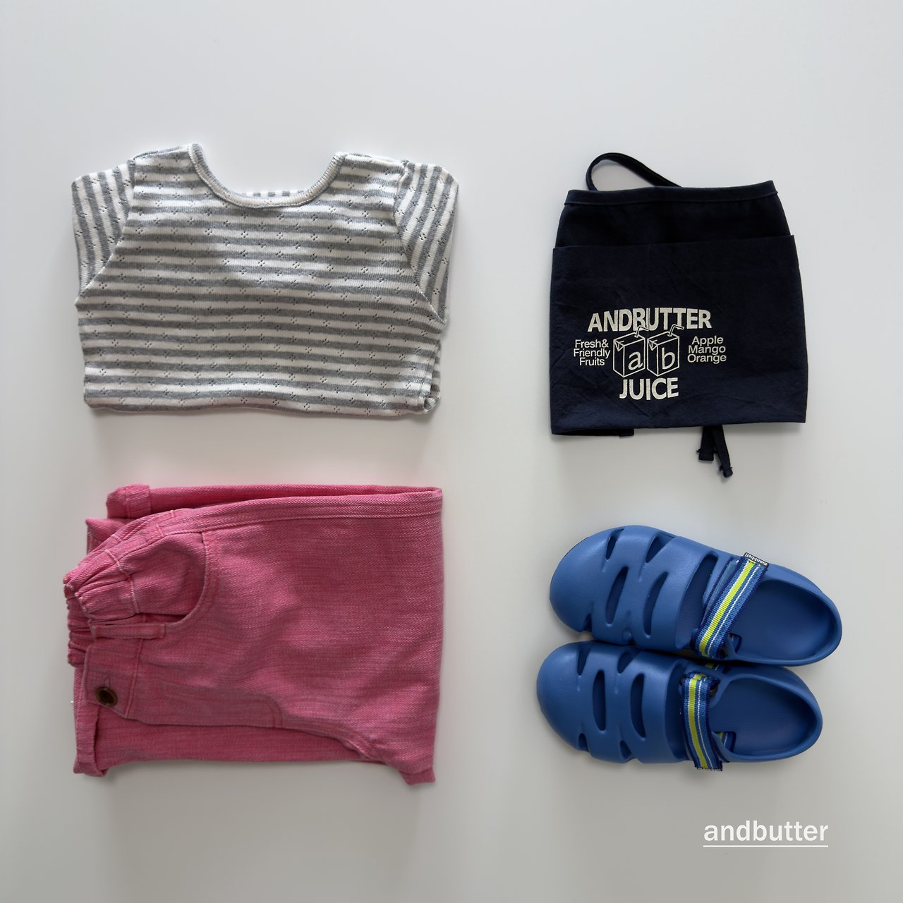 《予約》Slub Cotton Pants / ANDBUTTER