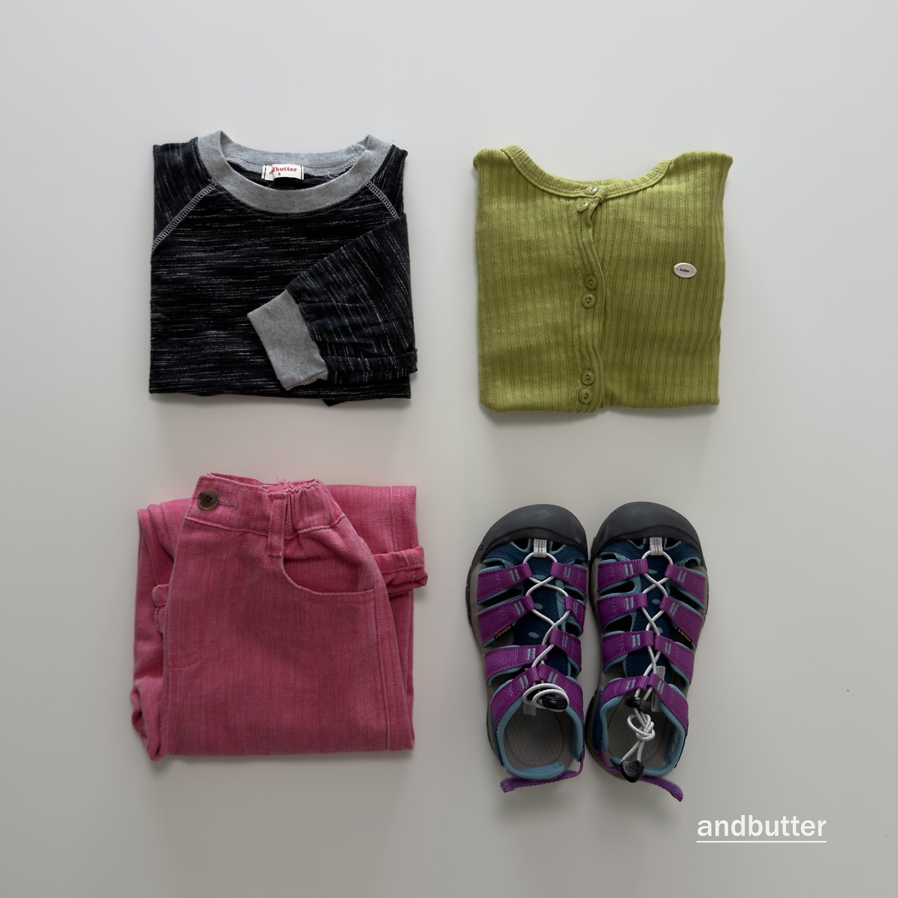 《予約》Slub Cotton Pants / ANDBUTTER