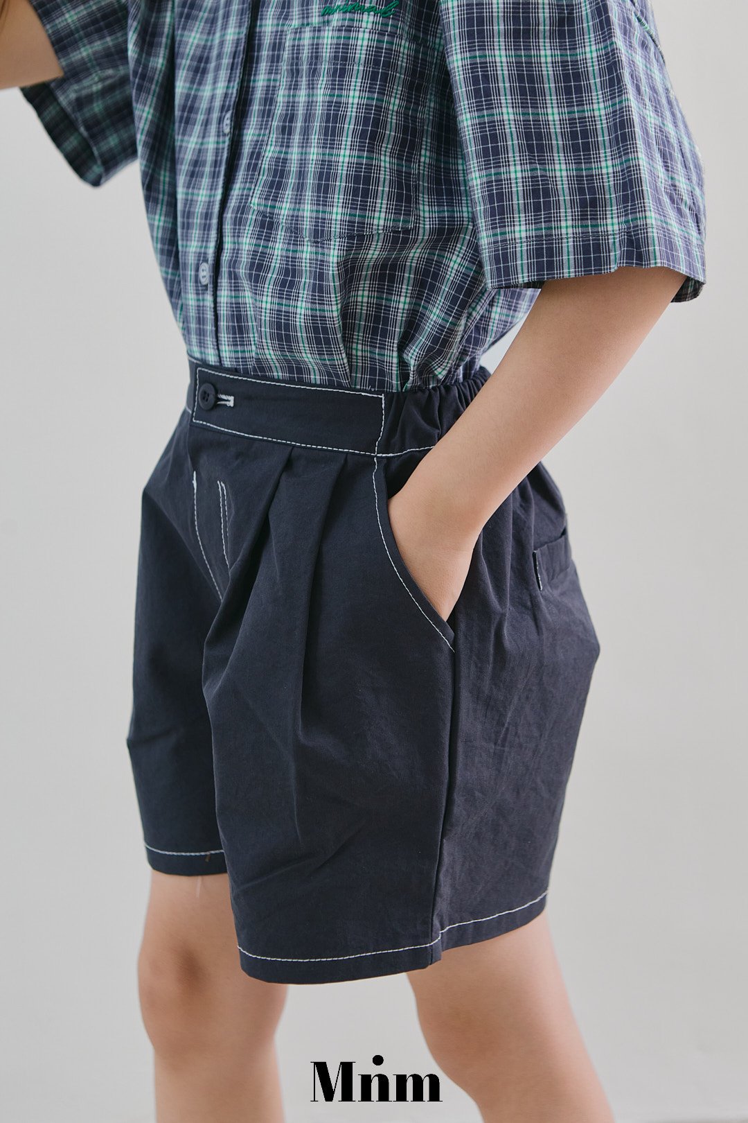 《予約》Two Pintuck Pants / MINIMAL