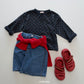 《予約》Cozy Flower T-Shirt / ANDBUTTER