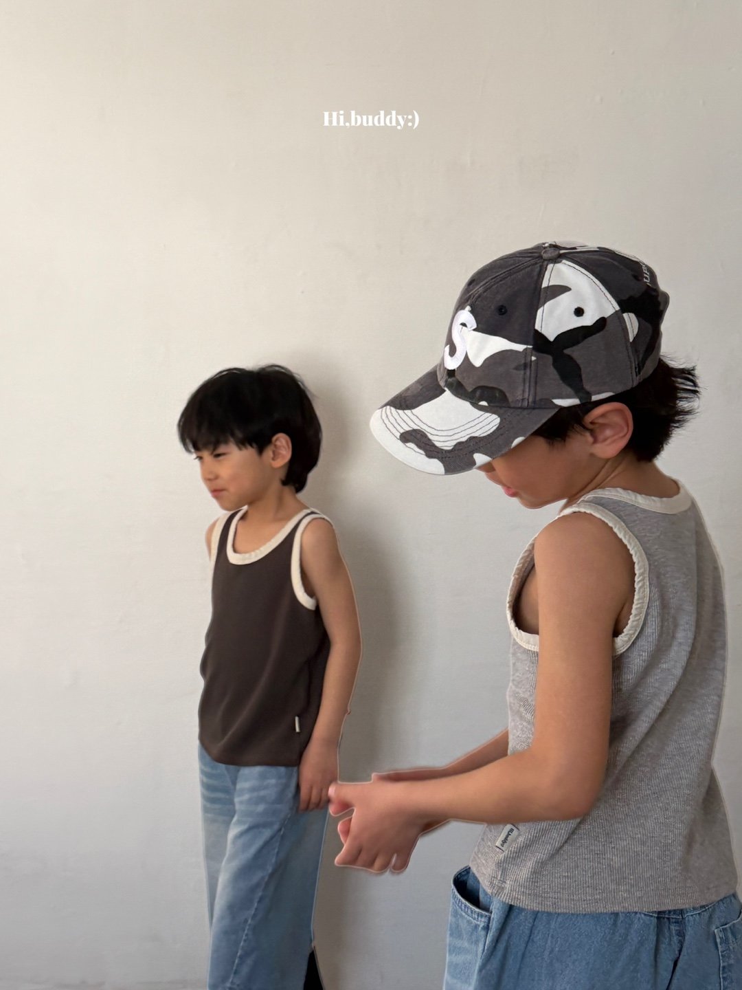 《予約》Waffle Sleeveless / Hi,buddy