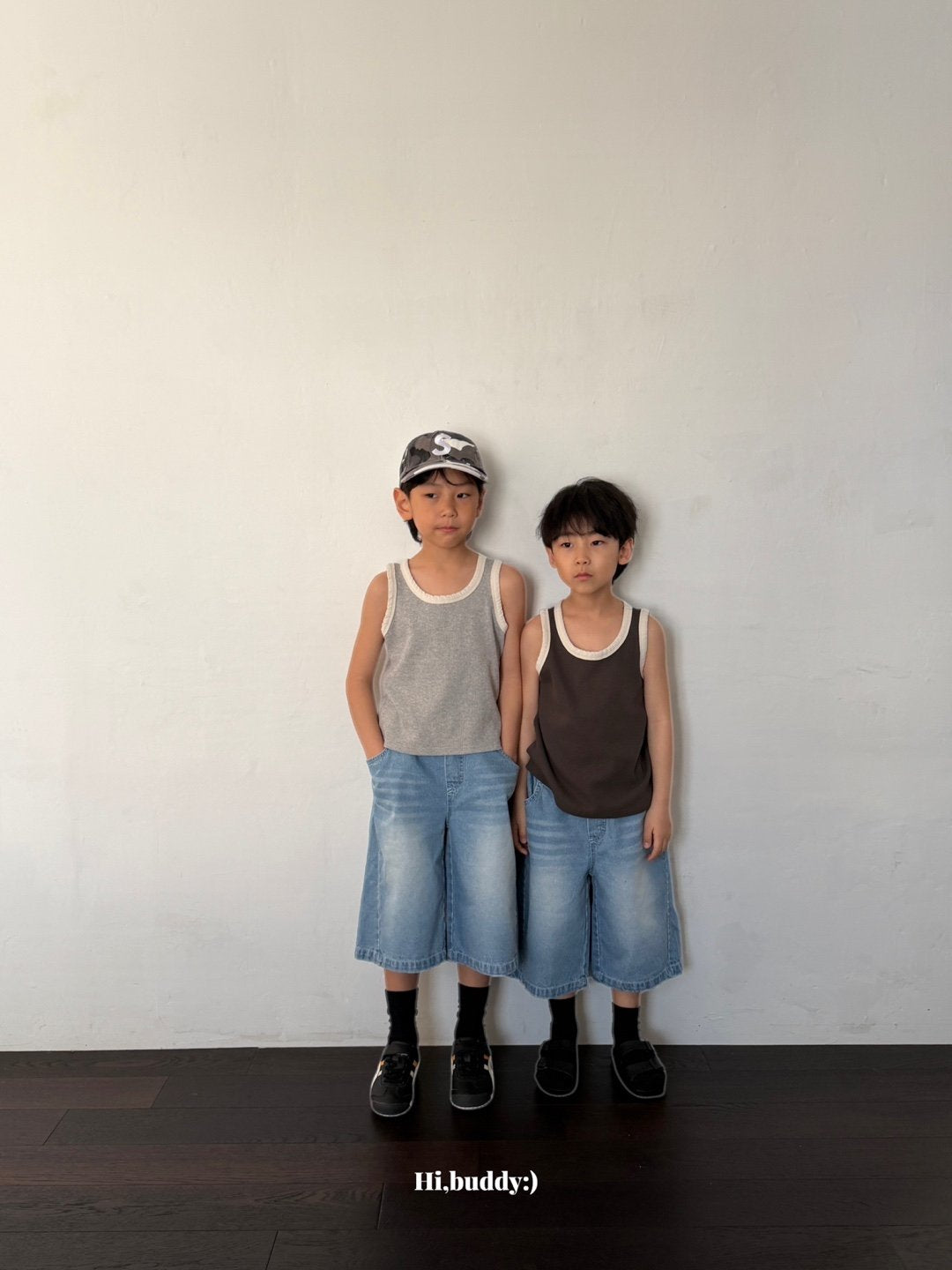《予約》Waffle Sleeveless / Hi,buddy