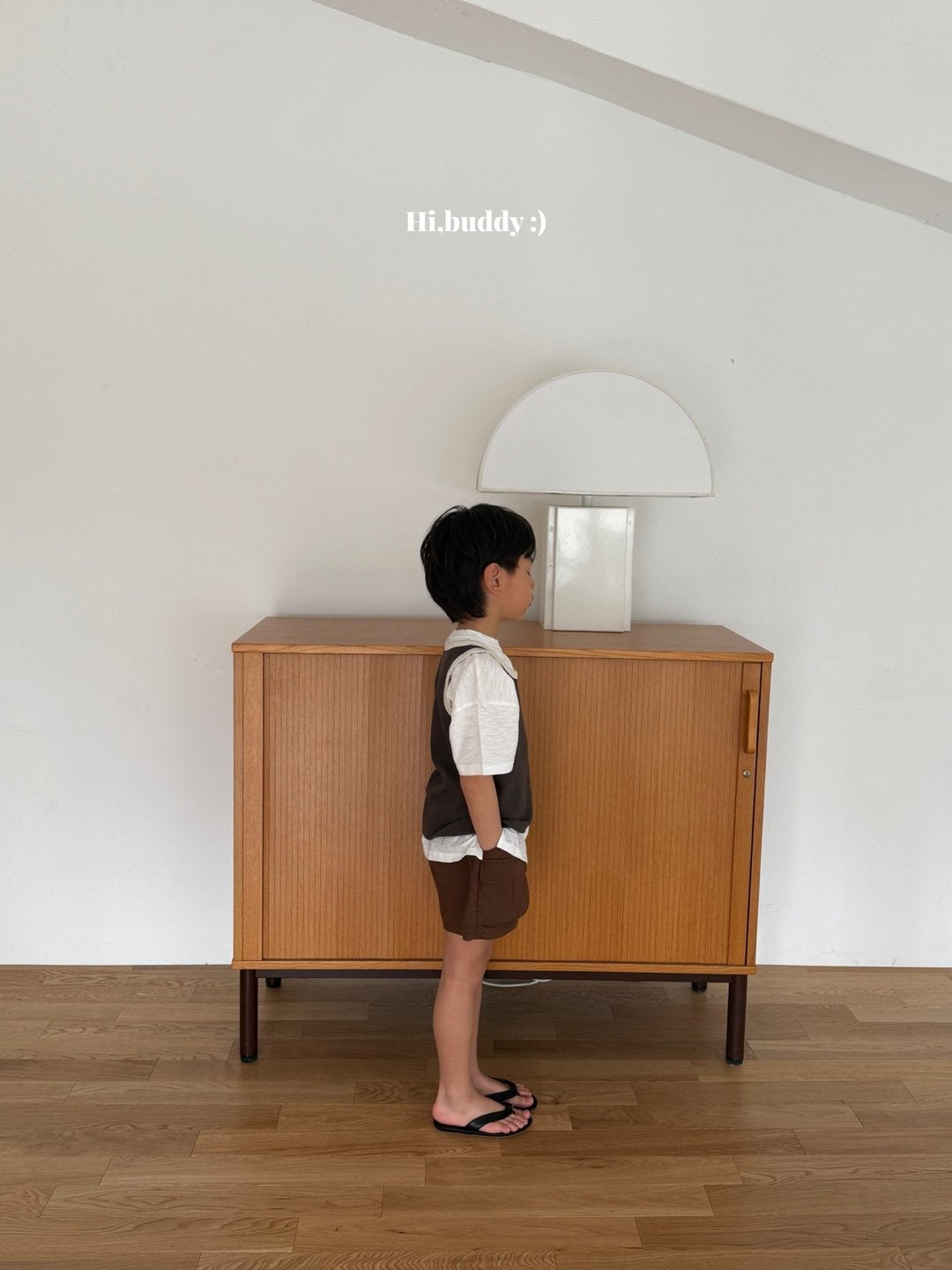 《予約》Waffle Sleeveless / Hi,buddy
