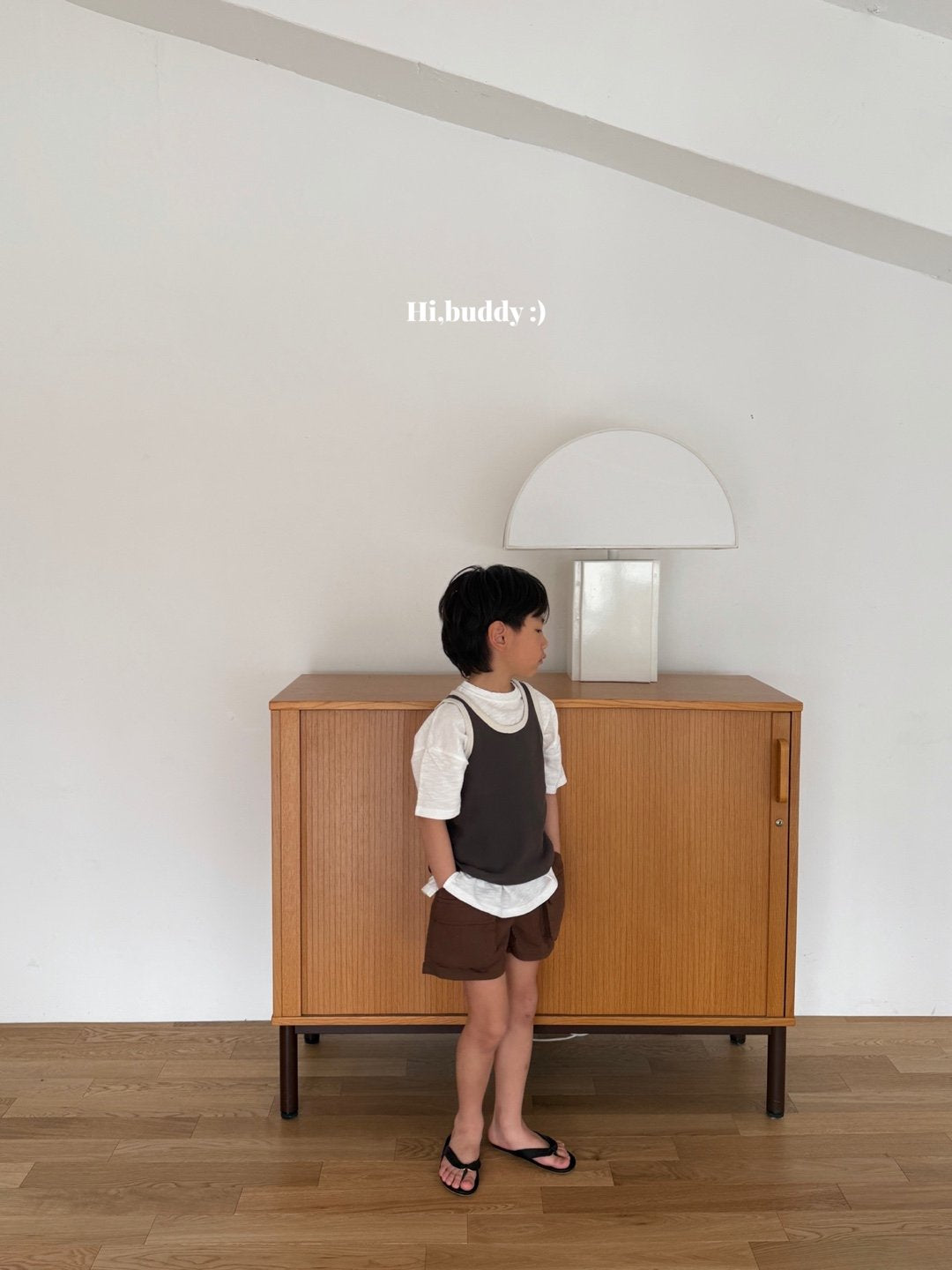 《予約》Waffle Sleeveless / Hi,buddy