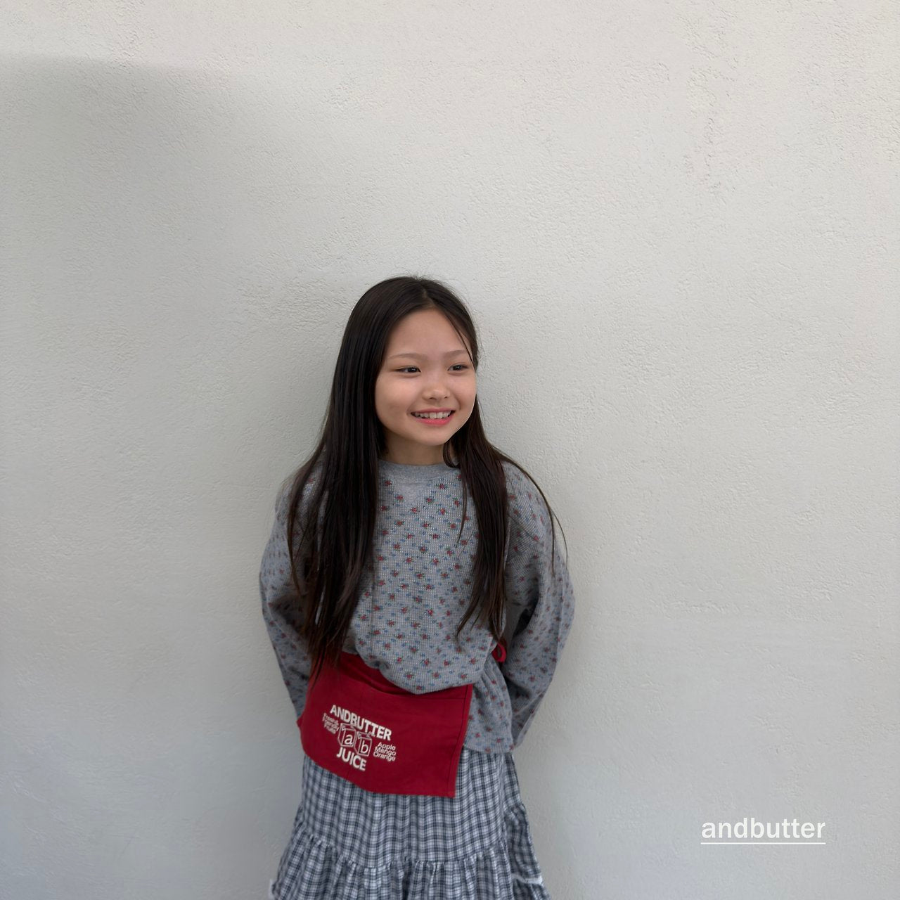 《予約》Cozy Flower T-Shirt / ANDBUTTER