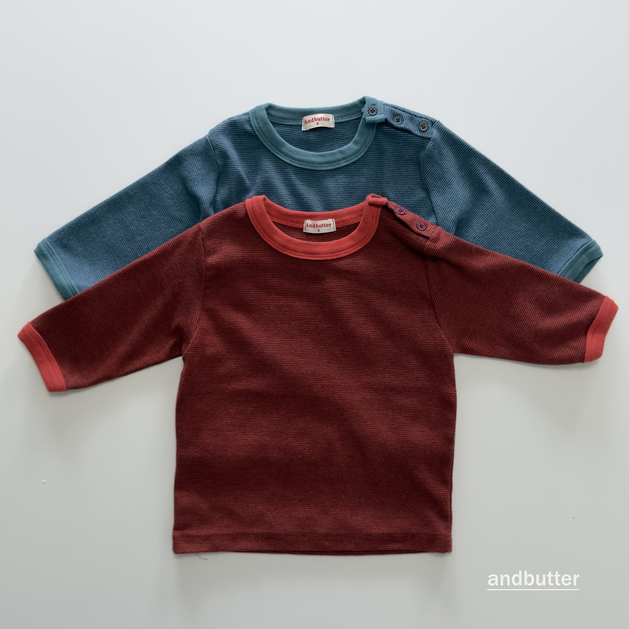 《予約》Snap 3/4  T-Shirt / ANDBUTTER