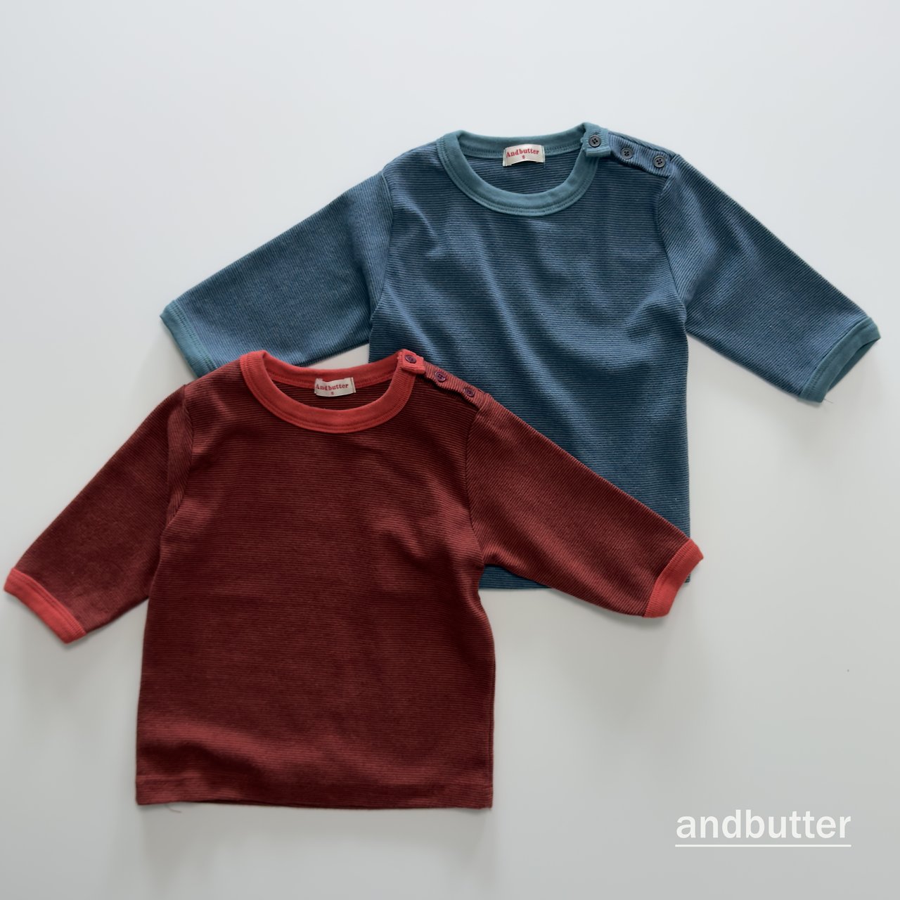 《予約》Snap 3/4  T-Shirt / ANDBUTTER
