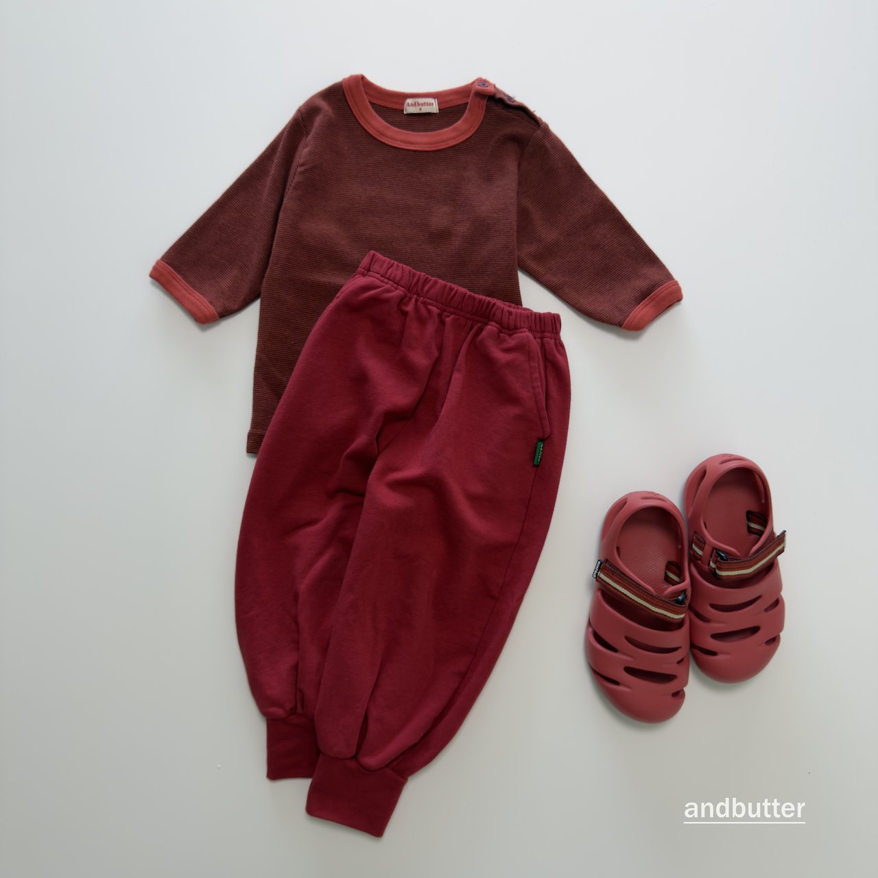 《予約》Snap 3/4  T-Shirt / ANDBUTTER