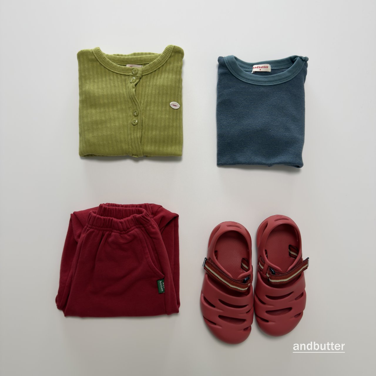 《予約》Snap 3/4  T-Shirt / ANDBUTTER