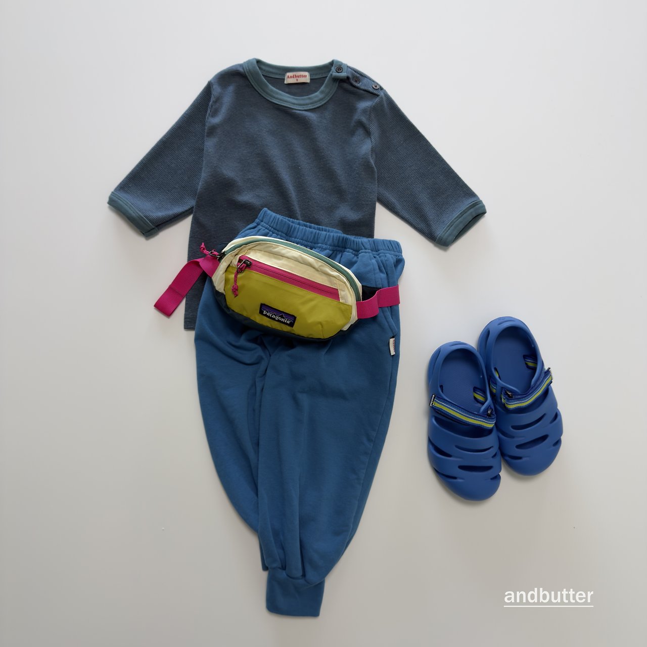 《予約》Snap 3/4  T-Shirt / ANDBUTTER