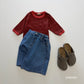 《予約》Snap 3/4  T-Shirt / ANDBUTTER